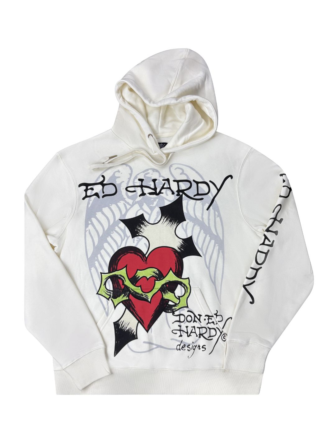 Ed Hardy Cross Heart Hoodie