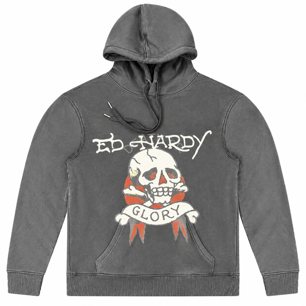 Ed Hardy Glory Skull Hoodie