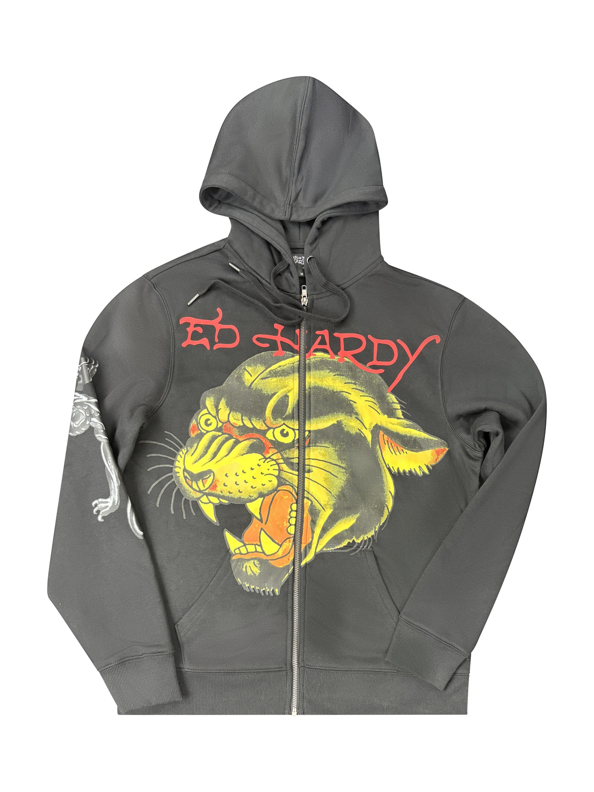 Ed Hardy Black Panther Zip Hoodie